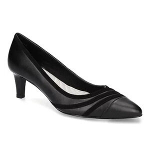 Easy‎ Street Nobel Women's Black Pumps Size 5.5 New